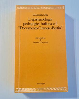 L'epistemologia pedagogica italiana...