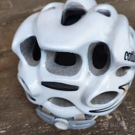 CASCO TAGLIA 5 BAMBINI CATLIKE BIANCO