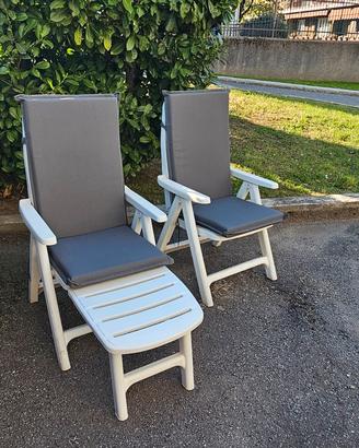 sedie da esterno allungabili