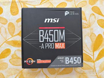 Scheda madre pc b450 msi apro max