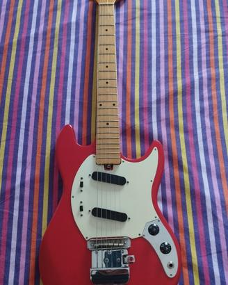 Chitarra elettrica Hondo II rara Mustang del 1978 