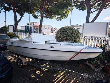 Barca 6 metri motore honda 4 tempi 50 cv