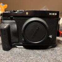 Fujifilm X-E3 solo corpo con grip