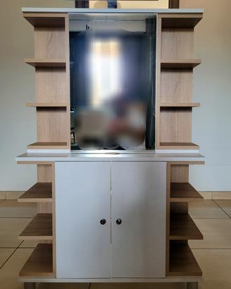 Mobile Bagno Sottolavabo e specchio con luce led