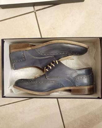 Scarpe Kep's Made in Italy, taglia 42, blue vintag