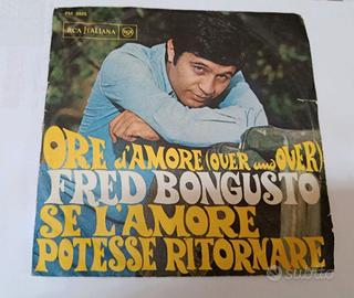 Fred Bongusto – Ore d'amore 45 giri