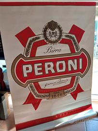 banner pubblicitario birra Peroni