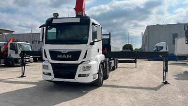 Man TGS 35.420 euro 6 con cassone fisso aperto e g