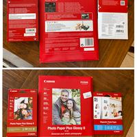 Carta Fotografica Canon PIXMA A4 + 10x15 + Magneti