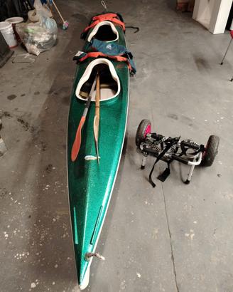 🛶 Canoa biposto Technisub completa di accessori