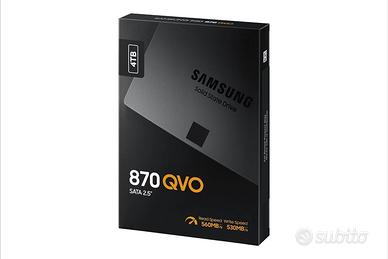 Samsung 870 QVO 4 TB SATA 2.5 NUOVO