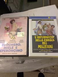 6 dvd originali commedie e horror