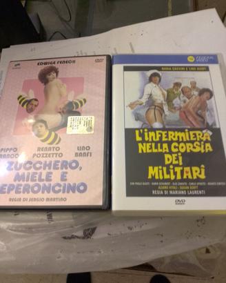 6 dvd originali commedie e horror