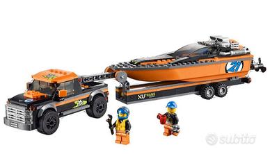 LEGO 60085 – TRASPORTO MOTOSCAFO 4X4