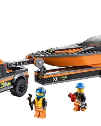 LEGO 60085 – TRASPORTO MOTOSCAFO 4X4