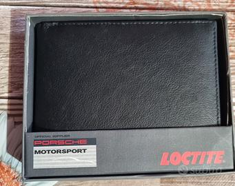 Portafoglio Uomo  Pelle Nero Porsche Motorsport 