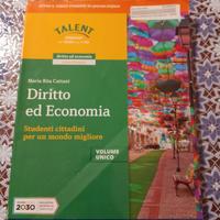 libro di diritto ed economia 
