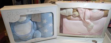 copertina + peluche bimbo/a nuovi