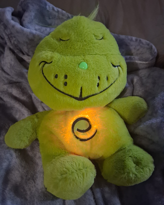 Peluche che respira con la pancia
