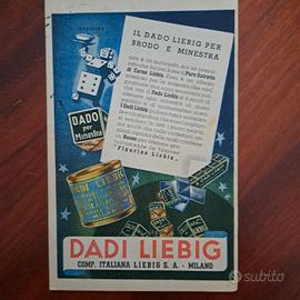 pubblicità Liebig su manualetti Italia sul mar