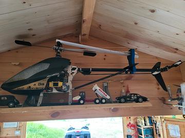 elicottero radiocomandato hirobo shuttle elettrico