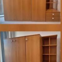 Camera da letto COMPLETAin legno finitura frassino