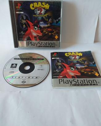 PLAYSTATION 1 PS1 CRASH BANDICOOT 2 PAL