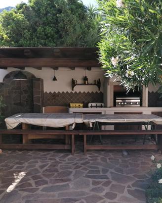 Calagonone-Appartamento con giardino e barbecue
