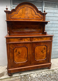 Credenza antica restaurata - con alzata
