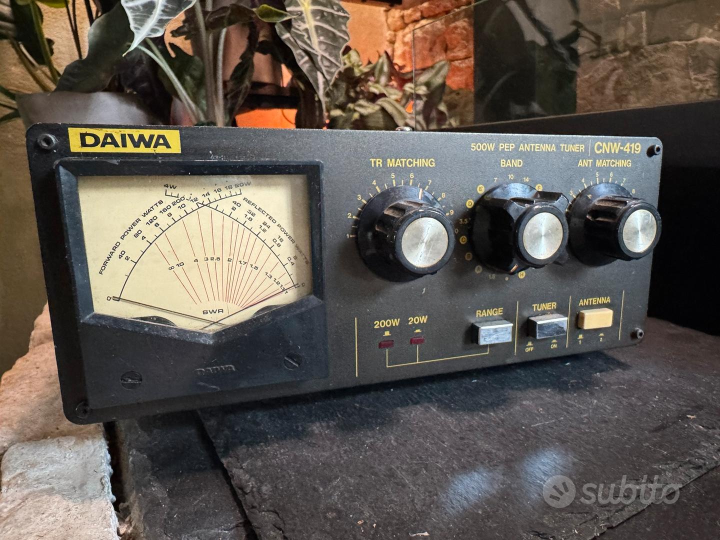 Accordatore antenna Daiwa CNW-419 - Audio/Video In vendita a Bergamo