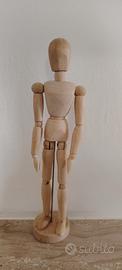 Manichino snodato per disegno (legno)