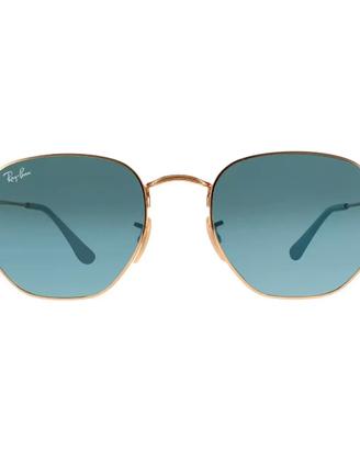 Ray-Ban Esagonali 51dm Oro Blu Grigio Sfumato