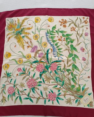 Foulard seta Gucci vintage
