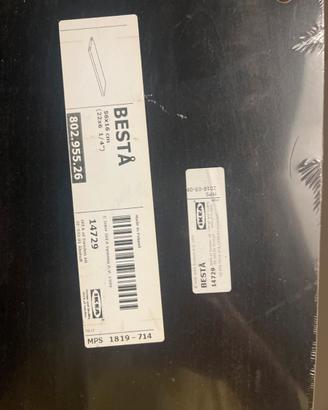 tre mensole ikea besta
