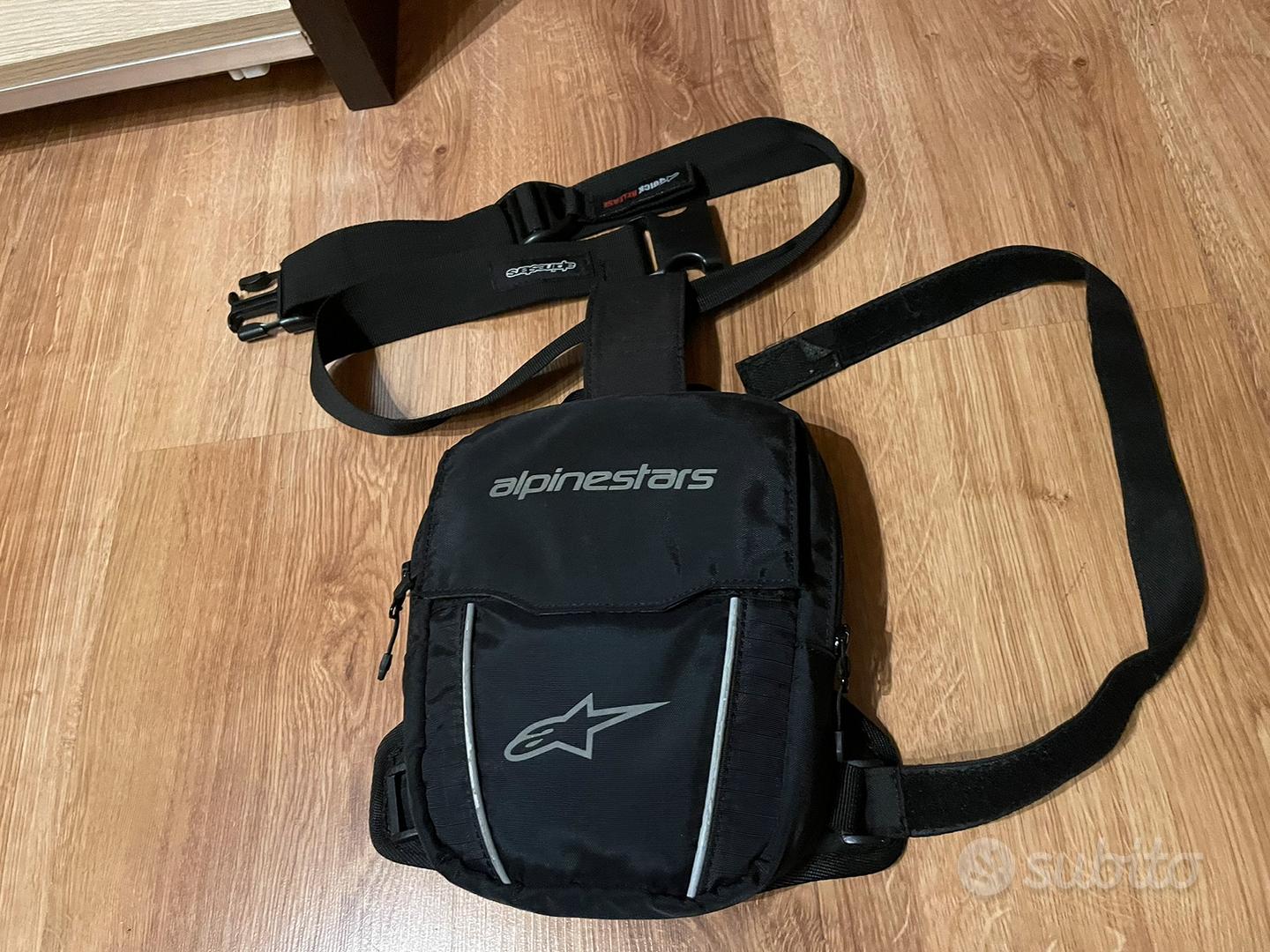 MARSUPIO ALPINESTARS BORSA CORSE NERO DA GAMBA ZAINO MOTO GP NO