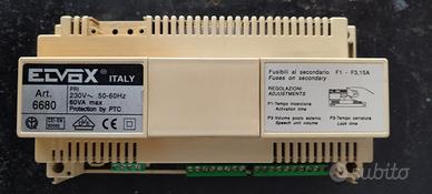 Alimentatore per videocitofono elvox 6680
