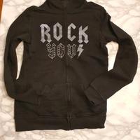 Felpa cotone ROCK unisex cotone