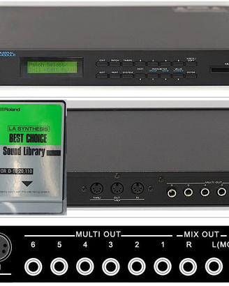 Roland D-110 Modulo multi timbrico con ROM CARD