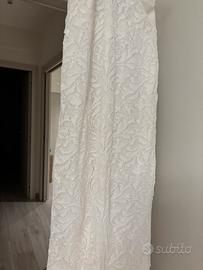 Vestito Zara bianco lungo m