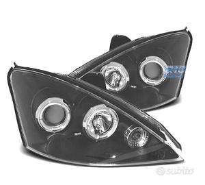 FARI FORD FOCUS 98-01 ANGEL EYES LED NERO