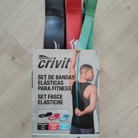 Set 3 elastici da allenamento.