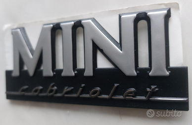 Stemma Badge Originale Rover mini cabriolet