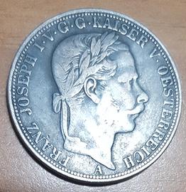 Moneta Argento - Austria 1866 