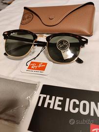 Rayban Clubmaster tartarugati