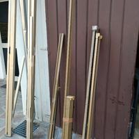 5 Zanzariere in alluminio colore bronzo