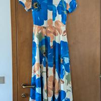 VESTITO ESTIVO FLOREALE DONNA
