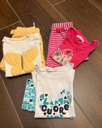 Set 3 completini estivi bimba