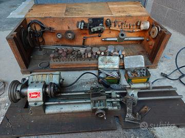 Tornio Emco Unimat DB 200 completo