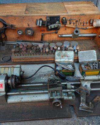 Tornio Emco Unimat DB 200 completo