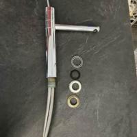 Miscelatore acciaio cromato